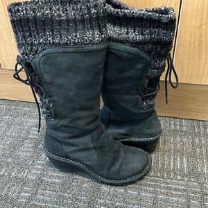 UGG sweater boots